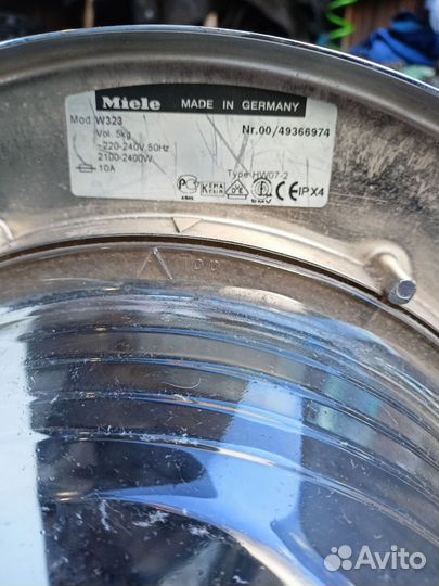 Стиральная машина Miele W323