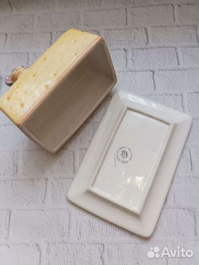 Масленка керамическая