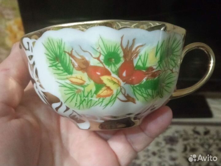 Новые винтажные Чайные пары Дулево