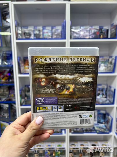GOD OF WAR восхождение PS3