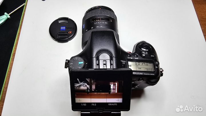 Фотоаппарат sony A77 SAL-1680 с объективом SAL-168