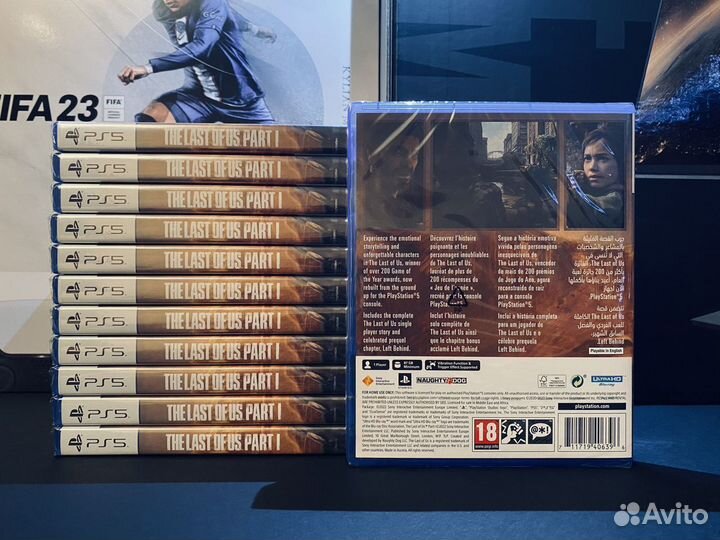 The Last of Us part 1 ps5 диск