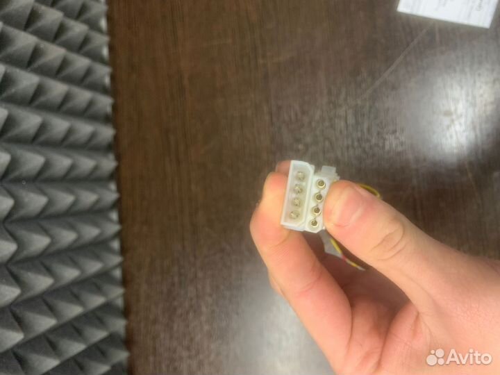 Удлинитель molex питание Molex мама – Molex папа