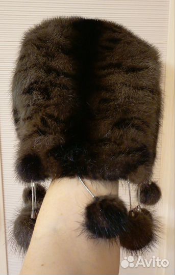 Шапка норковая