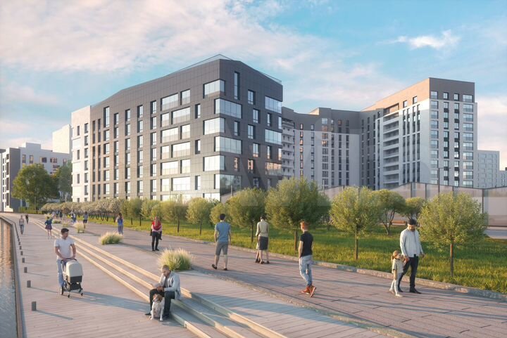 2-к. квартира, 57,9 м², 11/12 эт.