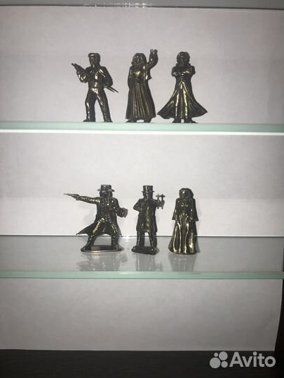 Бронзовые фигурки солдатики статуэтки