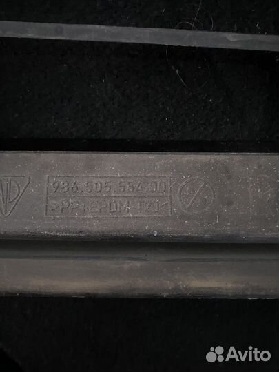 Решетка бампера Porsche boxster