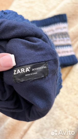 Шапка и снуд zara