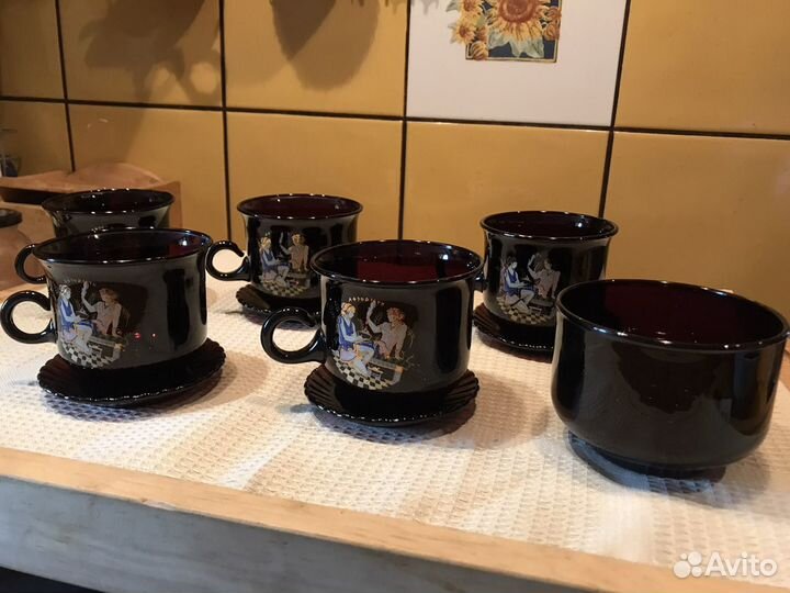 Кофейно-чайный набор с греч.тематикой