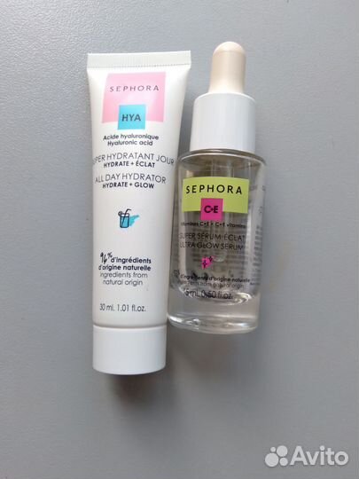 Sephora набор крем + сыворотка+ ночная маска