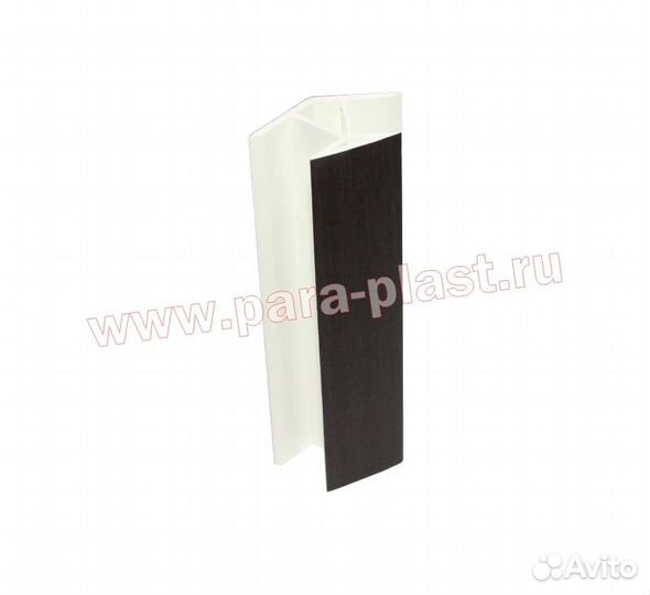 Угол универсальный 135гр. д/цок.пвх 146мм венге