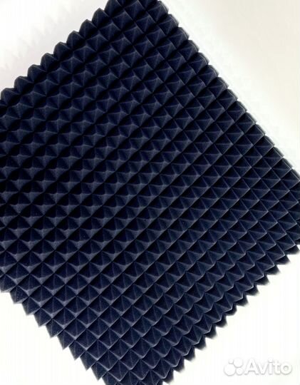 Поролон акустический Пирамида 500x500x30 мм 10 шт