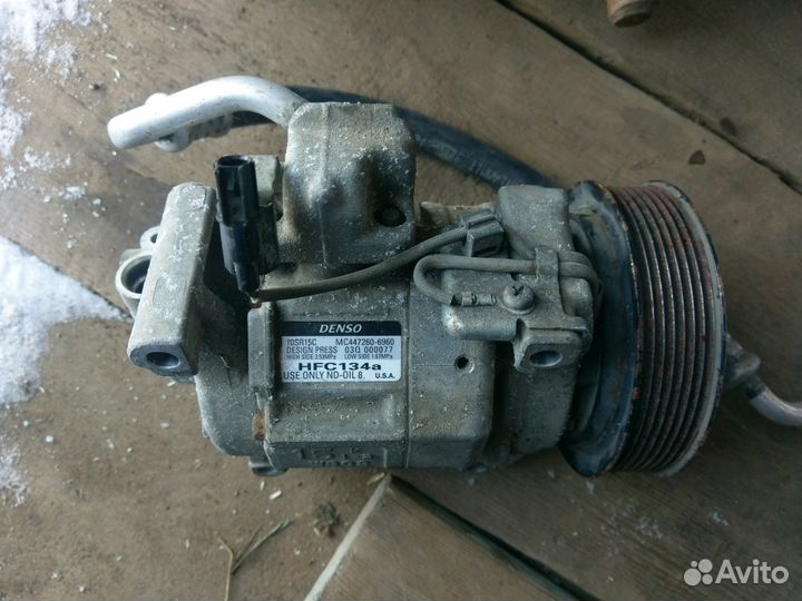 Компрессор кондиционера хонда аккорд 8