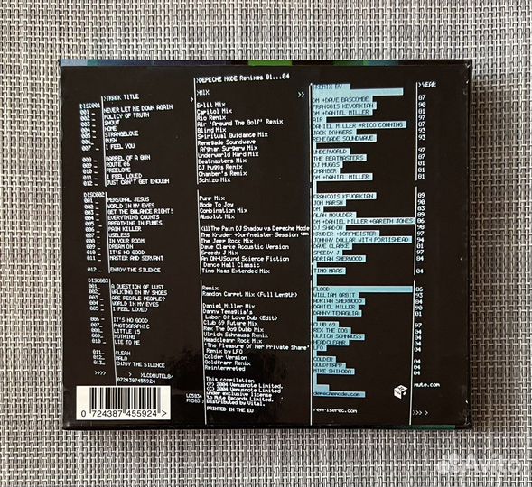 Depeche Mode-Remixes 81-04 3CD EU Ltd Slipcase