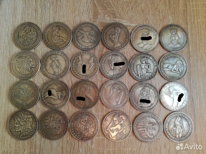 Монета доллар девушка новые