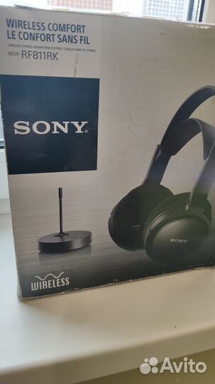 Беспроводные наушники sony MDR