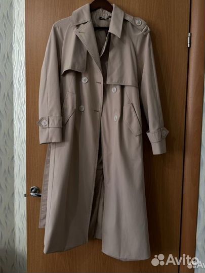 Тренч бежевый 42-44
