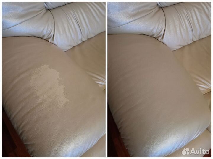Реставрация кожаной мебели