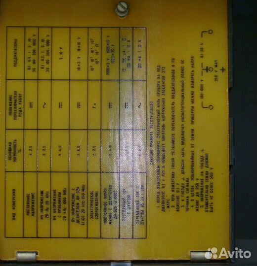 Тестеры и вольтметры СССР