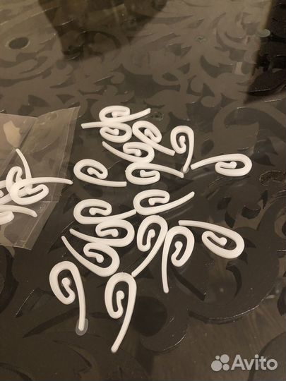 Крючки-улитка, крючок для карниза