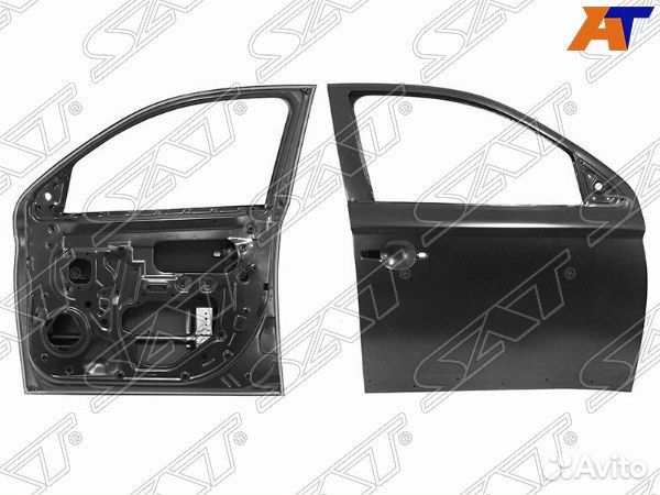 Дверь передняя mitsubishi outlander