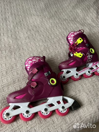 Роликовые коньки раздвижные oxelo р.32-34