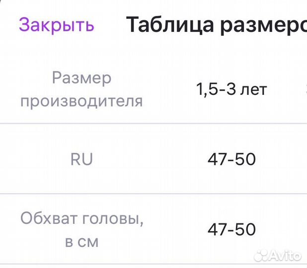 Шапка зимняя для девочки 1,5-3 года