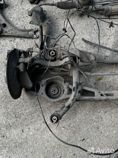 Задняя балка В сборе на volkswagen passat b6