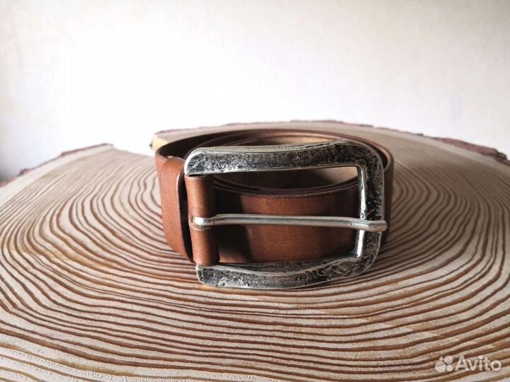 Ремень ручной работы. Кожа