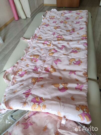 Бортики на детскую кроватку