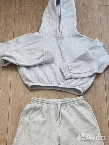 Спортинвый костюм h&m флисовый