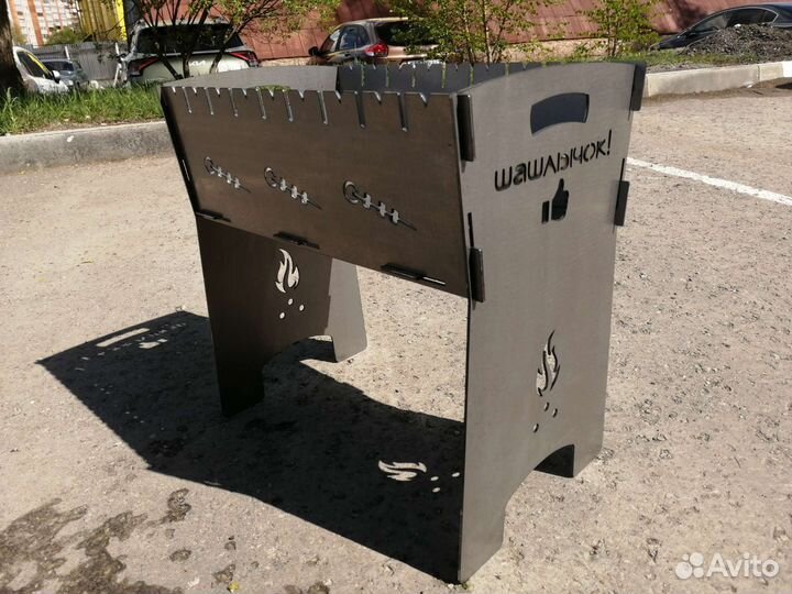 Мангал разборный 3мм