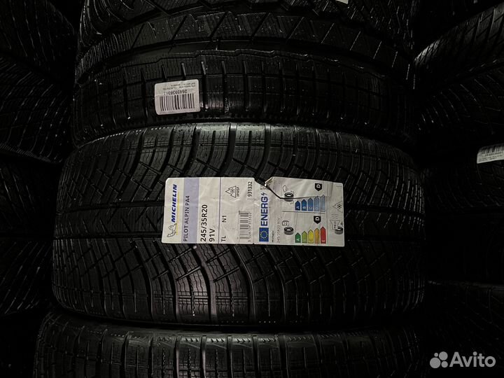 Michelin Pilot Alpin 4 245/35 R20 и 275/30 R20 96W