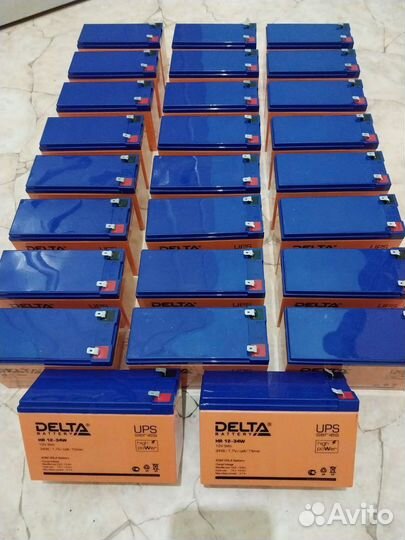 Аккумулятор акб,Delta hr12-34, Delta 1226