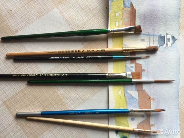 Кисти художественные- цена за комплект