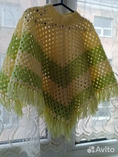 Пончо детское