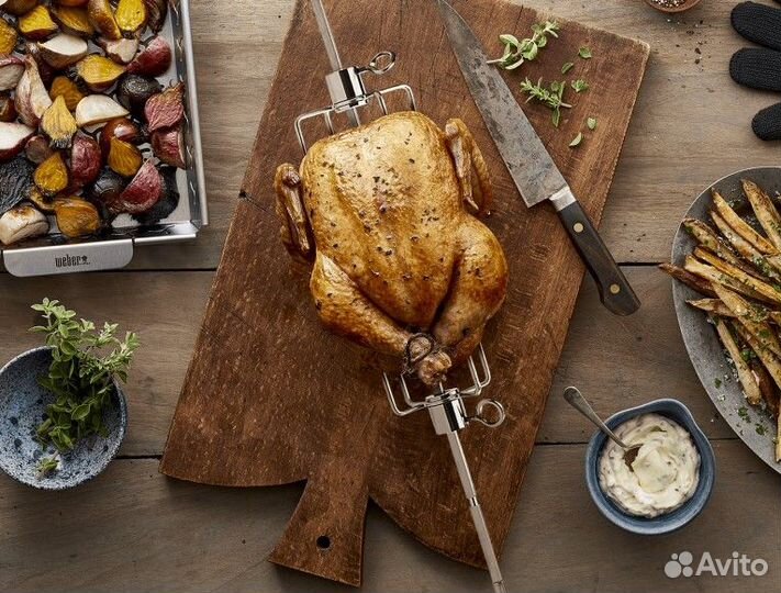 Вертел электрический для гриля Volcano