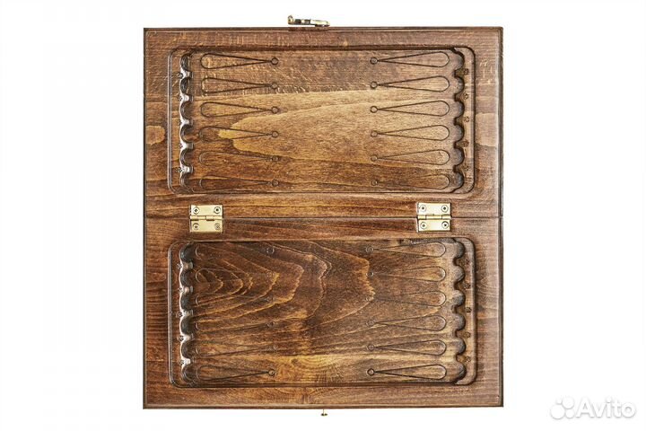 Шахматы и нарды резные Грегит 30 х 32 см Бук Армения 62725