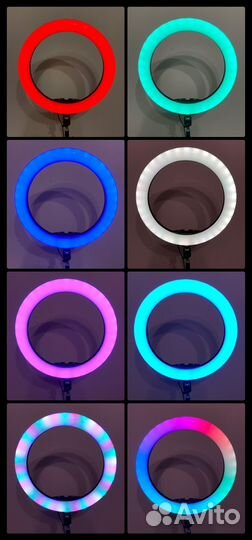 Кольцевая лампа 26 см