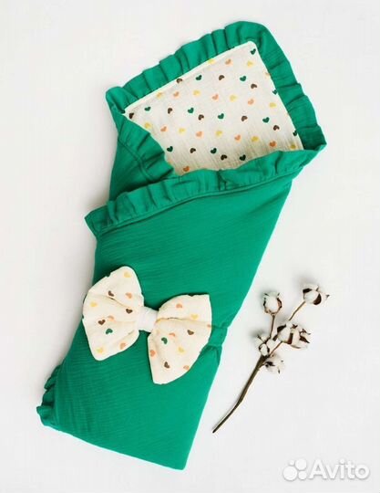 Конверт одеяло на выписку летний