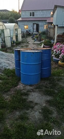 Бочки металлические