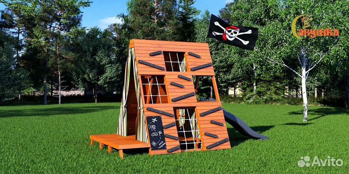 Детские уличные спортивные комплексы для дачи