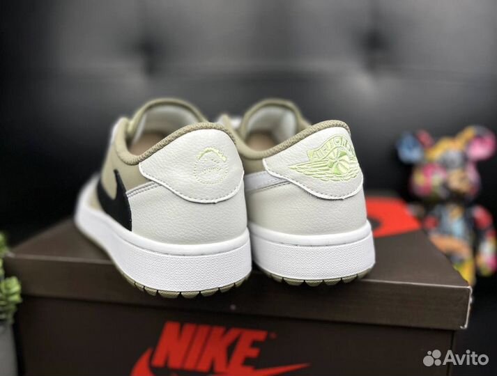 Кроссовки nike air Jordan 1 low travis scott golf