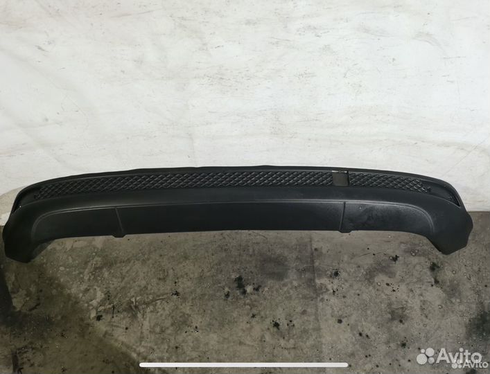 Губа на задний бампер Форд Фокус 3