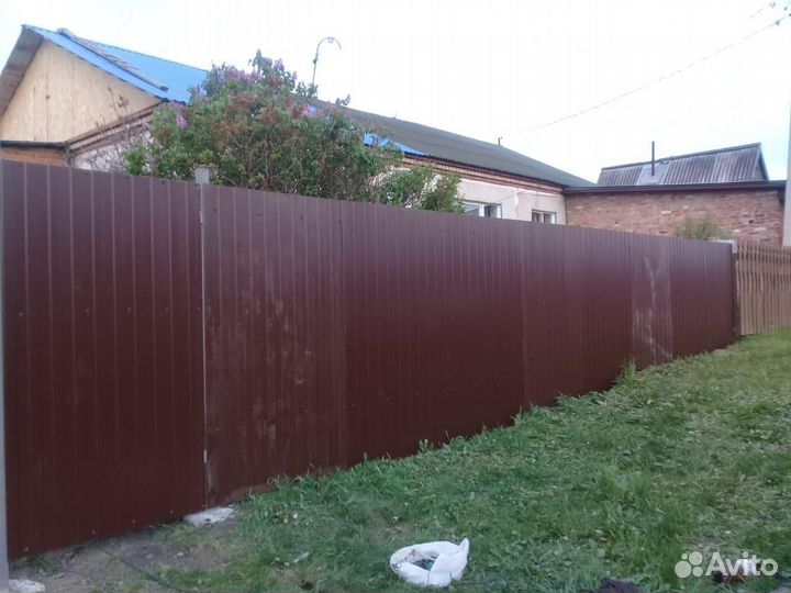 Забор профлист