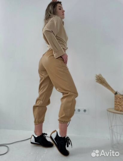 Брюки экокжа