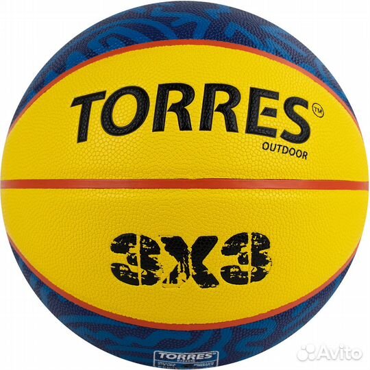 Мяч баскетбольный torres 3х3 Outdoor, р. 6