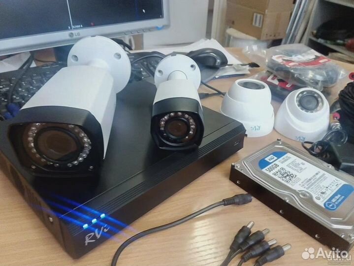 Видеонаблюдение. Домофония. Монтаж. Установка