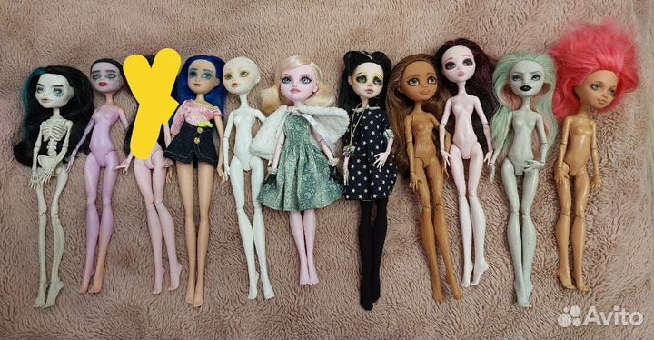 Куклы Ооак. Monster High, Ever After High, Winx