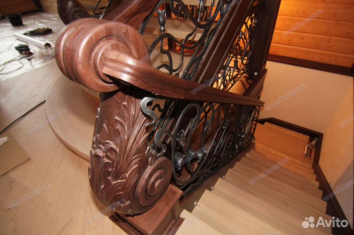 Деревянные лестницы. ART: X533